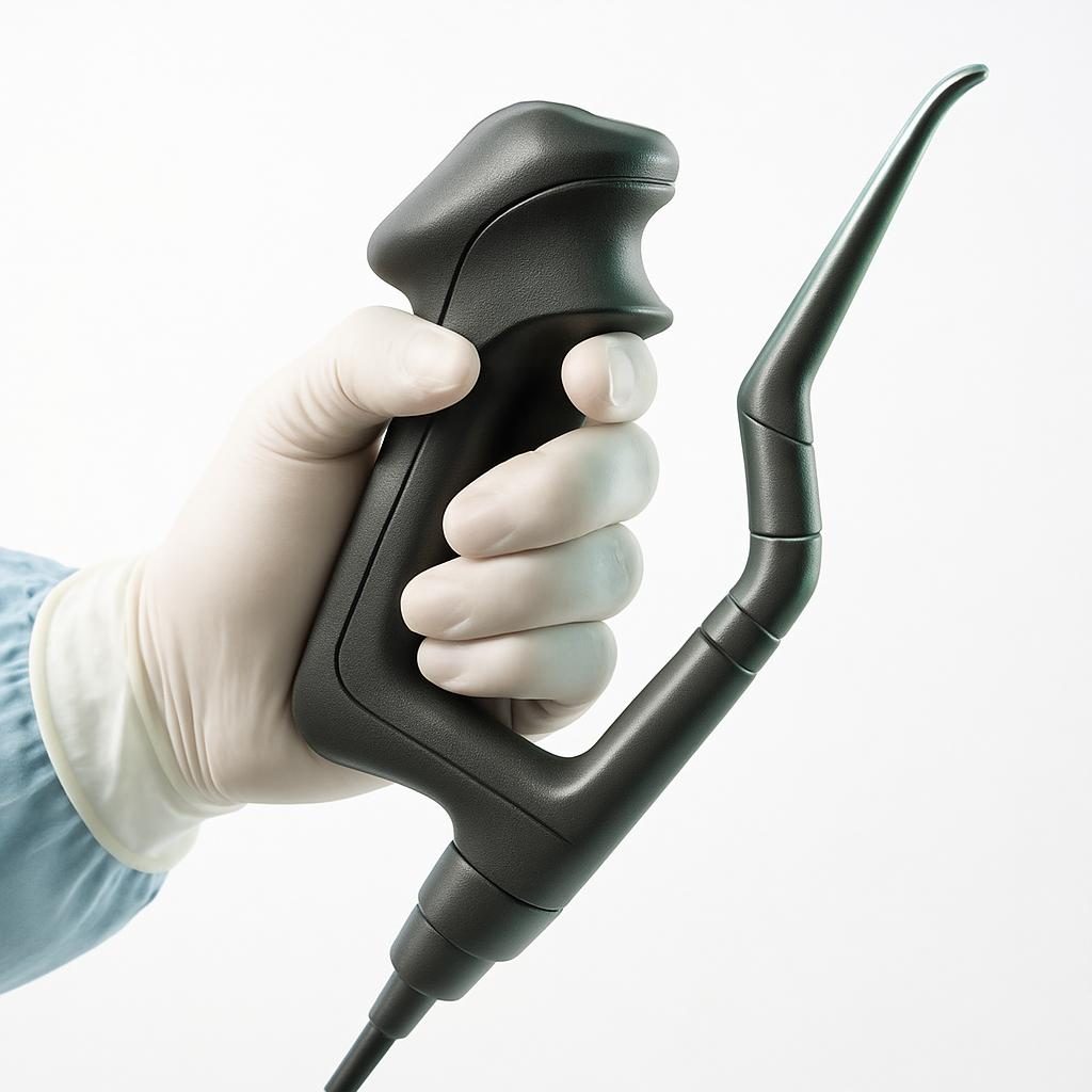 Surgeon retaining tactile feedback